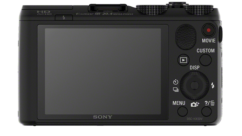 Illustration for article titled Sony HX50V: A Massive Superzoom Camera Dressed Like a Skinny Superstar